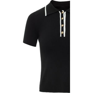 Camiseta de Manga Corta Estilo Inglés para Mujer, 100% Algodón, con Logotipo Personalizado, Tejido de Punto Ecológico, Transpirable, con Estampado en Relieve - Product Image 6