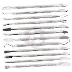 Ensemble d'outils de sculpture de cire manuels en acier inoxydable de qualité supérieure à double extrémité, 10 pièces, pour le modelage et la sculpture dentaire - Product Image 3