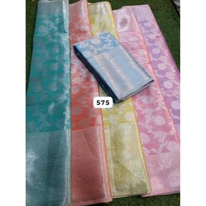 Heavy Party Wear Saree in Silk Blend with Intricate Work and Designer Finishing for Export Quantity Price - Product Image 3