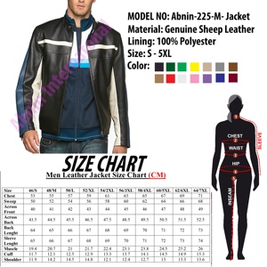 High Street meilleure qualité hommes veste en cuir véritable respirant grande taille imperméable pour la saison de printemps Style pakistanais - Product Image 5