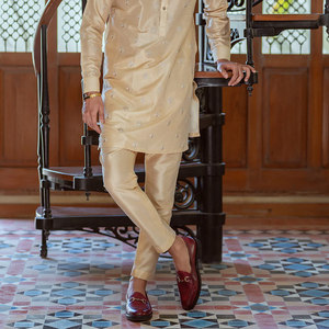 <b>Men's</b> <b>Shalwar</b> <b>Kameez</b> Sets Customized Logo Design High Quality Soft Cotton Stylish Ethnic Summer Season OEM Services Available - Product Image 6