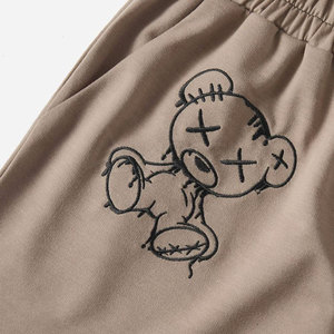 Shorts de Yoga de Cintura Media con Elástico, Levanta Glúteos, Sin Costuras, Transpirables, de Spandex/Poliéster, con Sujetador Deportivo Sólido - Product Image 5