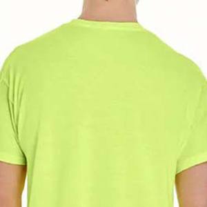 Camisetas de Manga Corta para Hombre, Corte Regular, Transpirables, Lavadas, Deportivas, Casuales, Cuello Redondo, Color Sólido, Material Personalizable - Product Image 6