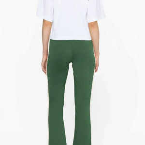 Pantalons de survêtement évasés pour femmes de haute qualité, sur mesure, avec taille élastique, personnalisez votre propre logo pour l'hiver - Product Image 6