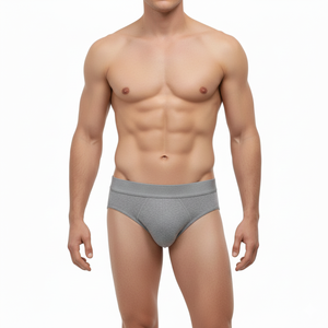 Sous-vêtements personnalisables de couleur grise pour hommes d'Istanbul Turquie avec votre logo personnalisé et votre marque OEM Service - Product Image 5