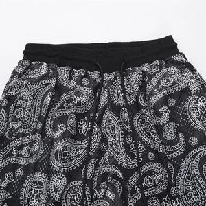 Fashion Casual Street Style Cool Silky Material Summer Shorts with Zipper <b>Drawstring</b> Windproof Quick Dry for Men Women - Product Image 2