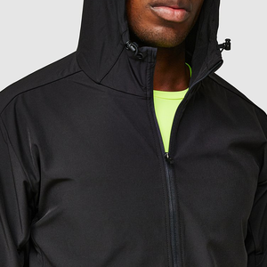 Custom <b>Men's</b> Sports <b>Jacket</b> New Design Windbreaker for Spring Autumn Full Zipper Logo Breathable Fitness Sportswear - Product Image 4
