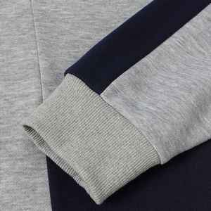เสื้อสเวตเชิ้ตผู้ชายทรงปกติ คอกลม แขนยาว สีพื้น ผ้าฝ้ายฟลีซ 100% ระบายอากาศได้ดี เหมาะสำหรับฤดูหนาว สไตล์ลำลอง ปี 2025 รับสั่งทำ - Product Image 4