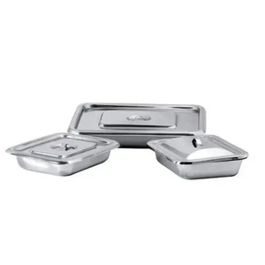 Bandeja de Instrumentos Quirúrgicos Reutilizable de Acero Inoxidable para Uso en Clínicas Dentales - Product Image 2