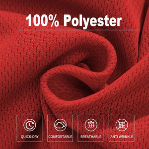 กางเกงขาสั้นตาข่ายสำหรับใส่วิ่งและออกกำลังกายกางเกงวิ่งออกกำลังกายพิมพ์ซับลิเมชันทำจากโพลีเอสเตอร์100% - Product Image 6