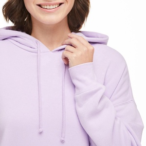 OEM Sweats à capuche à manches longues et poches kangourou de haute qualité pour femmes, couleur unie, pour l'automne, col à capuche imprimé à motifs 3D - Product Image 6