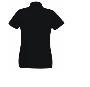 เสื้อโปโลทรงสลิมฟิตแฟชั่นสำหรับผู้หญิงเสื้อโปโลสีฟ้าระบายอากาศได้ดีถักทอปกสองชั้นลายพื้น - Product Image 4