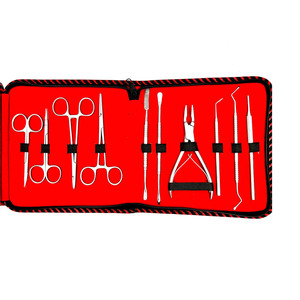 Ensemble d'instruments chirurgicaux manuels en acier inoxydable de base - Kit chirurgical de haute qualité certifié CE pour usage hospitalier - Product Image 6