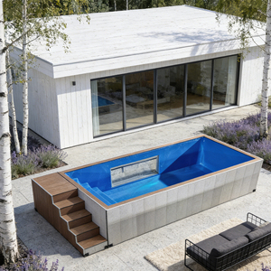 Piscine hors sol en conteneur facile à installer pour la cour arrière - Product Image 5