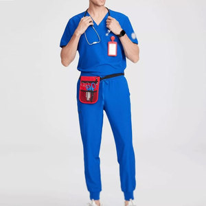 Wholesale <b>Plus</b> <b>Size</b> Medical <b>Scrub</b> Uniform Cheap Price Hot Sale Medical <b>Scrub</b> Uniform In Stock - Product Image 3