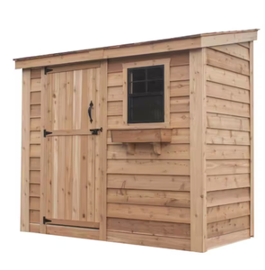 Kits de hangar à outils de jardin en bois dur (Structure solide) - Product Image 3