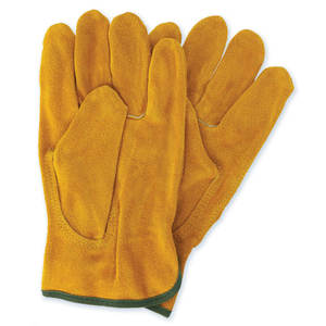 Gants de conducteur en cuir fendu d'extérieur confortables et robustes pour le jardinage et le soudage Mitaines de sécurité pour les conducteurs et les travailleurs - Product Image 6
