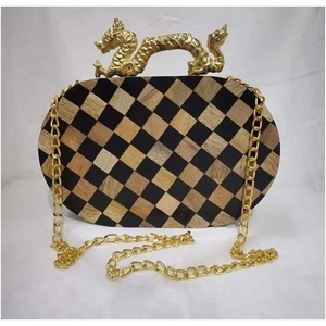 La plupart des pochettes en résine de haute qualité design moderne avec poignée en métal pochettes de soirée pour les femmes sac à main de luxe - Product Image 6