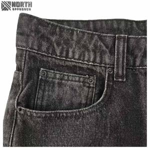 Fabricante Directo, Jeans de Mezclilla para Hombre 100% Algodón con Spandex, Jeans de Mezclilla Recubiertos, Estilo Personalizado OEM, Transpirables, Moda 2025 - Product Image 4
