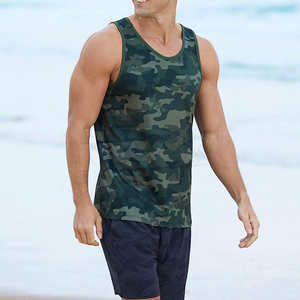 Venta caliente de calidad superior de los hombres camiseta sin mangas de sublimación de impresión de servicio OEM último diseño de gran tamaño camiseta sin mangas para los hombres - Product Image 5