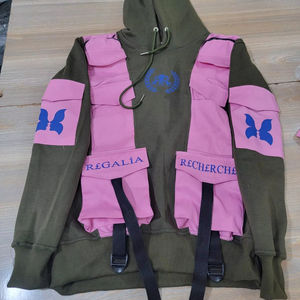 เสื้อฮู้ดผ้าฝ้ายสำหรับทุกเพศพร้อมโลโก้ตามสั่ง - Product Image 1