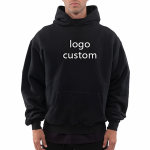 เสื้อฮู้ดโอเวอร์ไซส์สำหรับผู้ชายเสื้อมีฮู้ดผ้าฝ้าย100% พิมพ์ลายพัฟขนาดใหญ่เหมาะกับชายและหญิง - Product Image 3