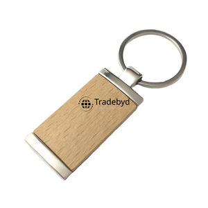 Tradebyd personnalisé gravé porte-clés en bois en vrac en gros Unique Eco Style idée cadeau - Product Image 4