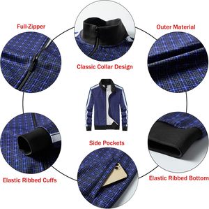 Ensemble de survêtements bleus pour hommes Survêtements de survêtement Tenues 2 pièces BY STYLE BOY & Co - Product Image 2