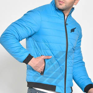 Hot Selling <b>Men's</b> Premium Quality Stand Collar Puffer Jacket Comfortable Winter Coat Online Sale - Product Image 3