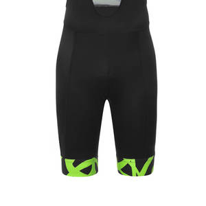 Pantalones cortos con pechera de ciclismo para hombre personalizados OEM ODM con tela de compresión transpirable, ideales para ciclismo de carretera, ciclismo de montaña y eventos - Product Image 5