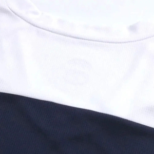 Conjunto de camiseta de baloncesto para hombre, uniforme deportivo sin mangas con cuello en V, color blanco, negro y amarillo, que absorbe la humedad, para todas las estaciones, 100% poliéster - Product Image 6