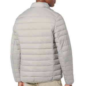 High Quality Custom <b>Men's</b> 5XL Puffer Jacket Winter Wear with Canvas Material Hooded Collar <b>Top</b> Design New Condition Wholesale - Product Image 2