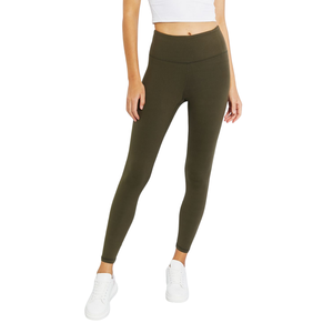 Women's Buttery-Soft Casual Summer Leggings Organic Cotton <b>Bamboo</b> <b>Fiber</b> Yoga Wear Smooth Comfort Eco-Friendly - Product Image 1
