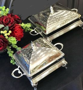 Réchaud en acier inoxydable au design moderne pour accueillir des événements Buffets d'hôtel Repas de vacances et tables de service en plein air - Product Image 1