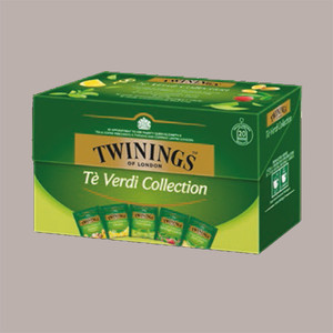 Twinings Green Tea Collection Kit cadeau 2 tasses et 1 théière avec 40 filtres Design de luxe traditionnel pour la cérémonie du thé - Product Image 2
