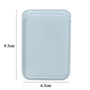 Portacarte portafoglio magnetico in pelle PU MagSafe per <span class=keywords><strong>iPhone</strong></span> 15 <span class=keywords><strong>14</strong></span> 16 13 12 <span class=keywords><strong>Pro</strong></span> <span class=keywords><strong>Max</strong></span> Mini Plus custodia per slot per schede animate IPad - Product Image 2