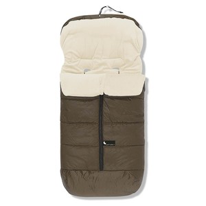 Poussette-chauffe-pieds universelle imperméable 46x105 cm en polaire Cora chocolat - Accessoire - Product Image 1