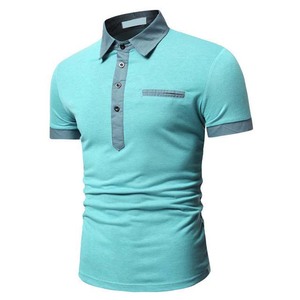 Polos de calidad superior de color sólido para hombres, ropa de calle, estilo de algodón transpirable, más Suze, Polo de verano para hombres - Product Image 5