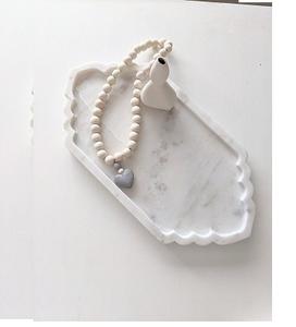 Plateau de service durable avec motif végétal élégant pour les élites pour le service de buffet de la Saint-Valentin Commande minimum 20 pièces - Product Image 1