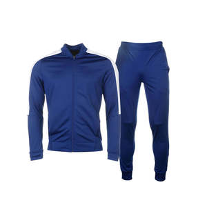 2023 Trajes de chándal con cremallera completa Ropa informal de fitness Trajes de hombre Jogging Chándal Pieza Venta caliente Chándal Soporte OEM personalizado - Product Image 4