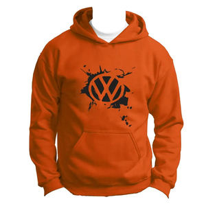 Sudadera con capucha DTG larga de gran tamaño de último estilo, ropa de calle informal con logotipo personalizado y técnica de teñido liso para el invierno - Product Image 5