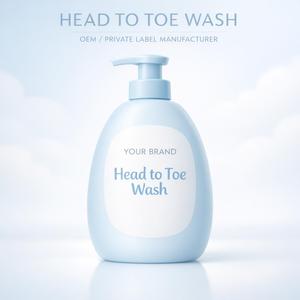 Gel de Baño de Marca Privada para Bebés, Fabricante OEM, Limpiador Suave para Cabello y Cuerpo, Fórmula Sin Lágrimas, Cuidado Diario Infantil - Product Image 1