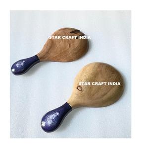 Sécurité alimentaire Meilleur produit en résine de bois Très bon ensemble de couverts royaux pour vaisselle Ensemble de cuillères et de fourchettes en bois - Product Image 2