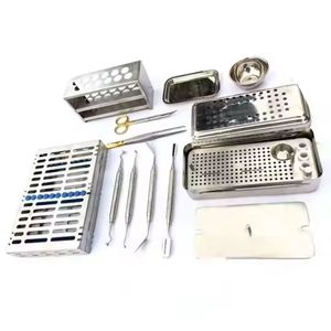 Juego profesional de fibrina rica en plaquetas de acero inoxidable para cirugía de implantes óseos, Kit de membrana, instrumentos quirúrgicos dentales - Product Image 5