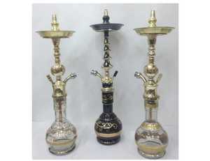Farida-Cachimba de latón macizo de un nivel, narguile con accesorios, venta al por mayor - Product Image 4