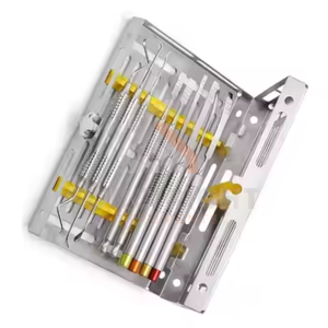 Kit de 10 Piezas de Instrumentos de Cirugía Dental para Implantes, Accionados por Electricidad, para Estudiantes de Odontología, de Acero Inoxidable, Ergonómicos, de SurgiRight - Product Image 3