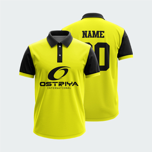 Vêtements décontractés respirants de haute qualité Polo pour hommes en bas quantité minimale de commande Vente à chaud Design personnalisé Polos de sublimation pour hommes - Product Image 6