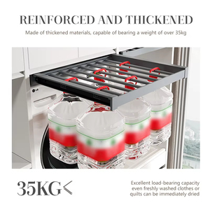 Guide per cassetti TIANYI con chiusura ammortizzata e cuscinetti a sfera, guide metalliche a doppia corsa per armadi e mobili da <span class=keywords><strong>cucina</strong></span> - Product Image 4