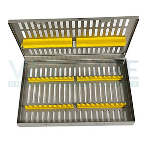 Vaslcare-Caja Estante para Esterilización Dental, Organizador de Instrumentos, Higiene, 20 Ranuras, Color Rojo - Product Image 4