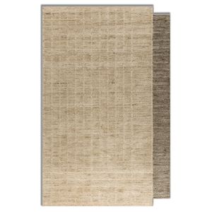 Alfombra de Lana Tejida a Mano Contour Gold, Grande, con Rayas y Patrón Oriental, Estilo Boho, para Dormitorio, Sala de Estar, para Adolescentes-HWL-444 - Product Image 1